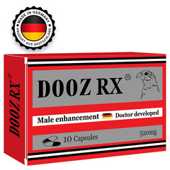 DOOZ Rx for Strong Erection - 10 Capsules reviews and discounts sex shop