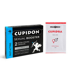 Cupidon 2 Capsules - The Ultimate Solution for Stronger and Longer-lasting Erections + Cupidra Arousal Drink reviews and discounts sex shop