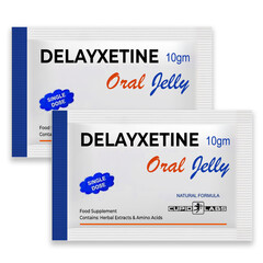 2pcs Delayxetine oral jelly for delaying ejaculation reviews and discounts sex shop
