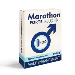 Marathon Forte 20 capsules - Sexual stimulant for men reviews and discounts sex shop