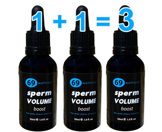 Increase Your Sperm Volume with 1+1=3 Drops - 30ml Each reviews and discounts sex shop