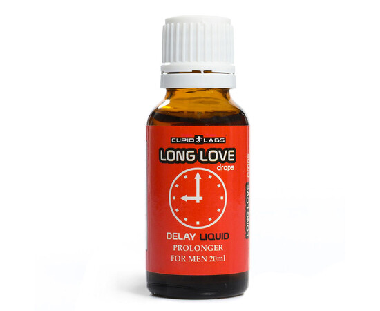 Long Love Oral Drops 20ml - Delay Ejaculation Drops reviews and discounts sex shop