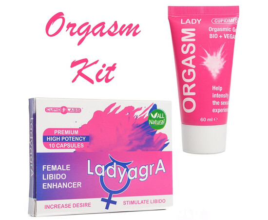 LadyagrA Arousal Capsules for Women - 10 Capsules + Orgasm Lady Gel reviews and discounts sex shop