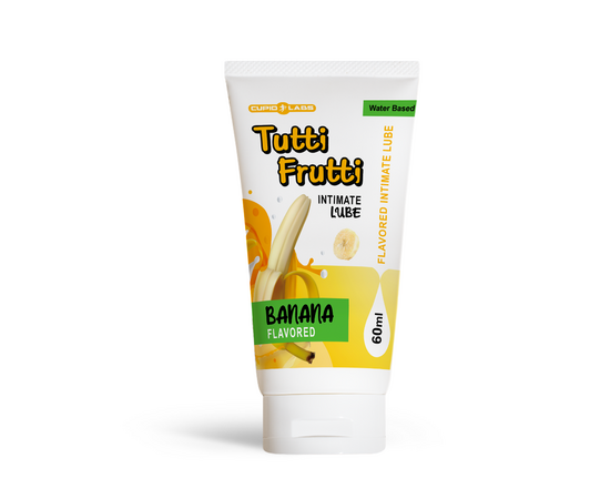 Tutti Frutti - Banana Flavoured Lubricant for an Exciting Oral Experience reviews and discounts sex shop