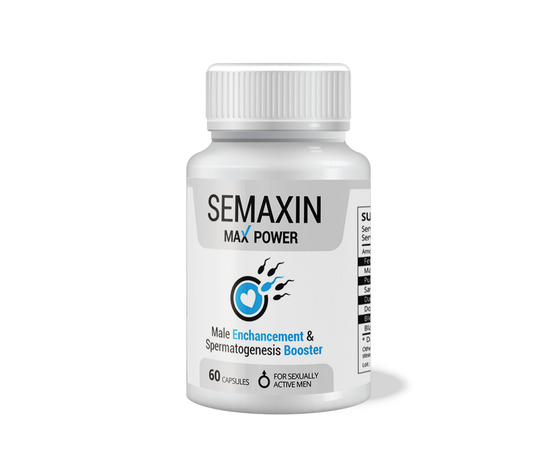 Capsules for Stronger Erections - Semaxin Max Power - 60 capsules reviews and discounts sex shop