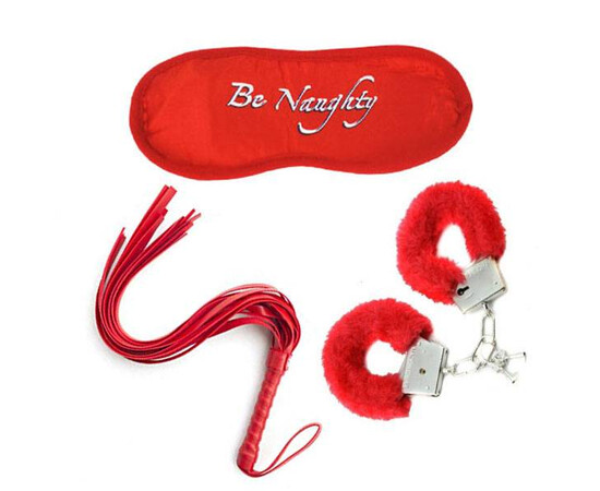 BDSM set Soft Bondage Kit in Red reviews and discounts sex shop
